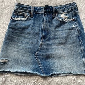 Abercrombie and Fitch Denim Mini Skirt